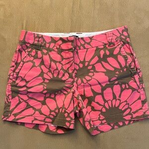J.Crew 5” stretch chino shorts. Size 4.